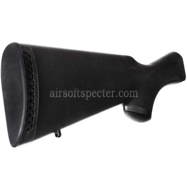 CYMA Polymer Fixed Stock For CYMA M870 Spring Action Shotgun Airsoft Black