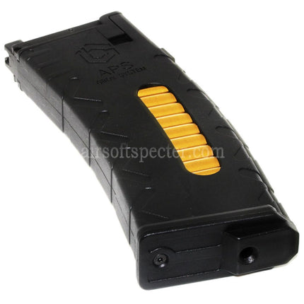 APS 36rd Polymer Gas Magazine For APS Xtreme GBox Series M4 GBB Rifles Airsoft Black