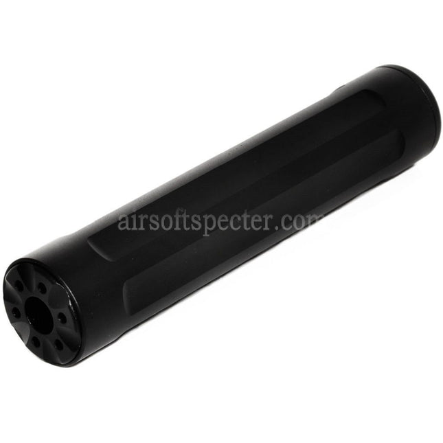 5KU 157mm Barrel Extension Mock Suppressor Silencer For -14mm CCW Counter-Clockwise Thread Action Army AAP-01 Series GBB Pistols Airsoft Black