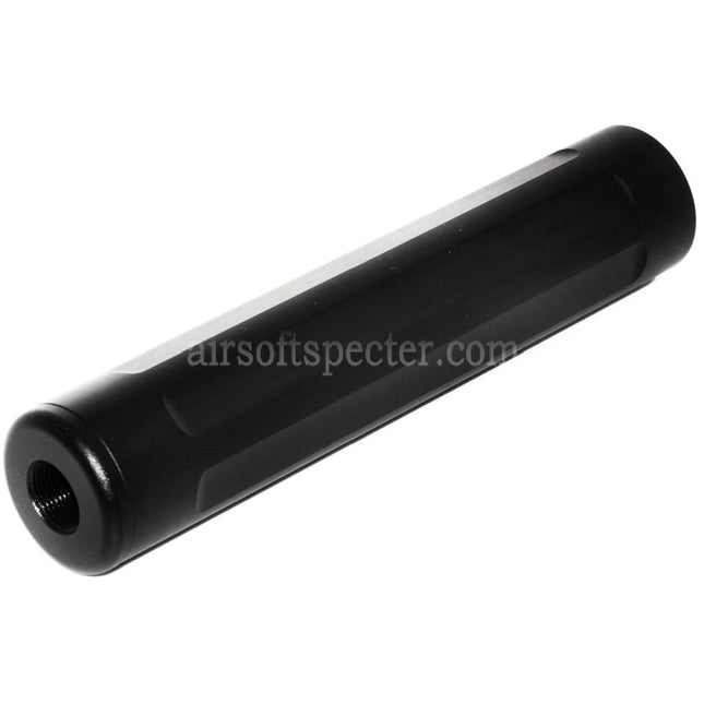 5KU 157mm Barrel Extension Mock Suppressor Silencer For -14mm CCW Counter-Clockwise Thread Action Army AAP-01 Series GBB Pistols Airsoft Black