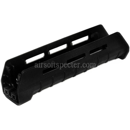 CYMA 198mm Polymer ZHUKOV Style AKM M-LOK Lower Handguard System For CYMA CM077E AK Zhukov Series AEG Rifles Airsoft Black