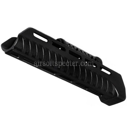 CYMA 110mm/265mm Polymer ZHUKOV Style AKM M-LOK Upper Lower Handguard System For CYMA AK Series AEG Rifles Airsoft Black