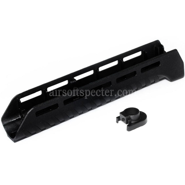 CYMA 265mm Polymer ZHUKOV Style AKM M-LOK Lower Handguard System For CYMA AK Series AEG Rifles Airsoft Black