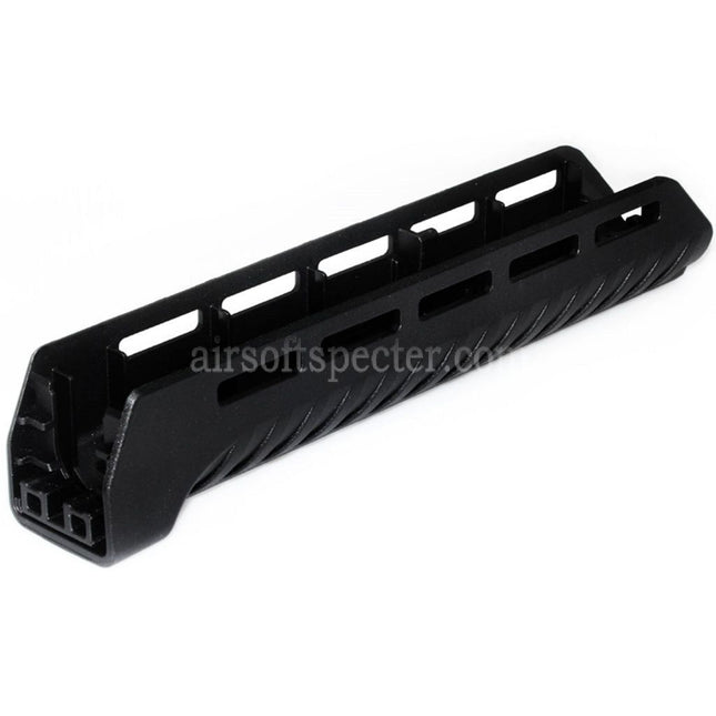 CYMA 265mm Polymer ZHUKOV Style AKM M-LOK Lower Handguard System For CYMA AK Series AEG Rifles Airsoft Black
