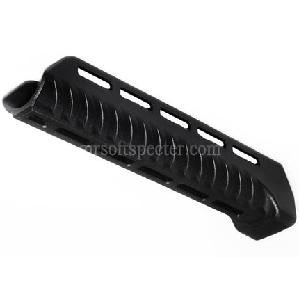 CYMA 265mm Polymer ZHUKOV Style AKM M-LOK Lower Handguard System For CYMA AK Series AEG Rifles Airsoft Black