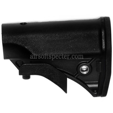 CYMA LWRCI Style Compact Retractable Stock For M4 M16 CYMA CM041H MP5 AEG Rifles Airsoft Black