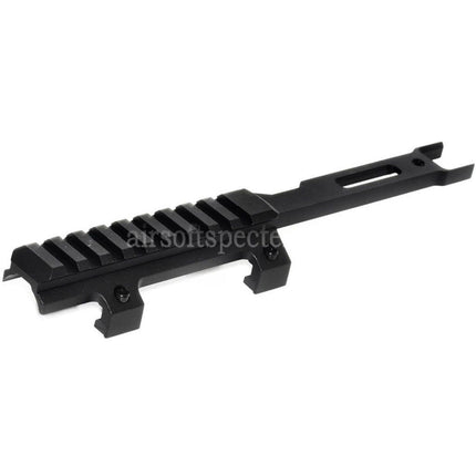 CYMA Rail supérieur étendu 215 mm pour fusils AEG Airsoft noirs de série CYMA Tokyo Marui MP5K