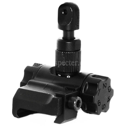 CYMA Metal Flip Up Rear Sight For CYMA FN SCAR-L MK16 AEG Rifles Airsoft