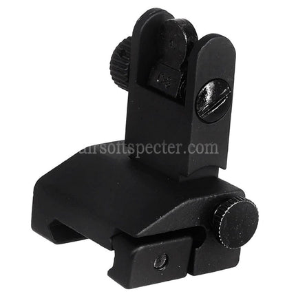 CYMA Metal Flip Up Rear Sight For 20mm 1913 Picatinny Rail M4 M16 AEG Rifles Airsoft