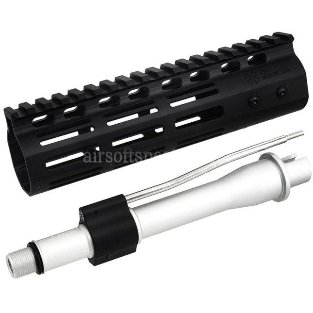 CYMA CGS Noveske SBR NSR7 (7) M-Lok Handguard Rail System with Outer Barrel For CYMA CGS AR M4 Tokyo Marui M4 MWS GBB Rifles Airsoft