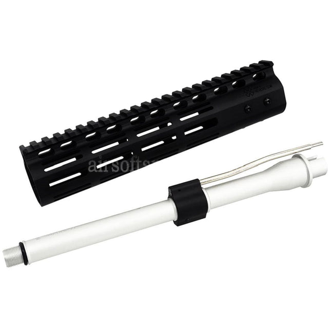 CYMA CGS Noveske N4 9.5 M-Lok Handguard Rail System with Outer Barrel For CYMA CGS AR M4 Tokyo Marui M4 MWS GBB Rifles Airsoft