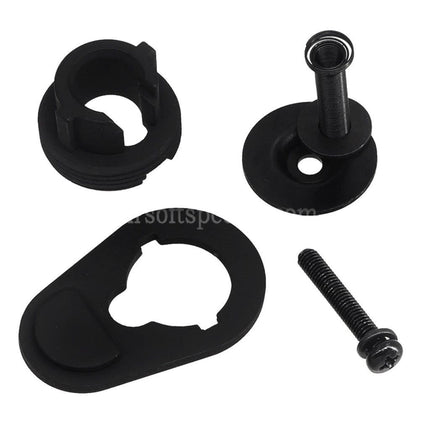 APS Metal Folding Stock Adaptor For APS PER EMG GBox M4 Series GBB Rifles Airsoft Black
