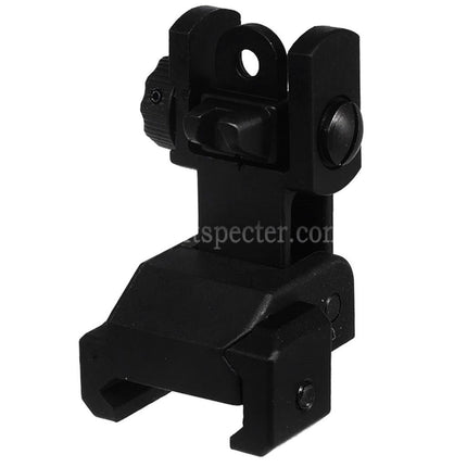 CYMA Flip Up Rear Sight For CYMA CM102 EMG SGR-12 Shotgun 20mm 1913 Picatinny Rail AEG Rifles Airsoft