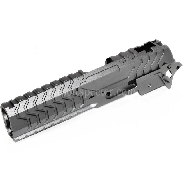5KU CNC Aluminium Matrix Style Slide and Middle Frame Set For Tokyo Marui Hi-Capa Series GBB Pistols Airsoft