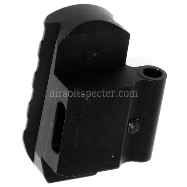5KU 20mm Picatinny M1913 Rail Stock Base For Tokyo Marui SAIGA-12K Series GBB Shotguns Airsoft Black