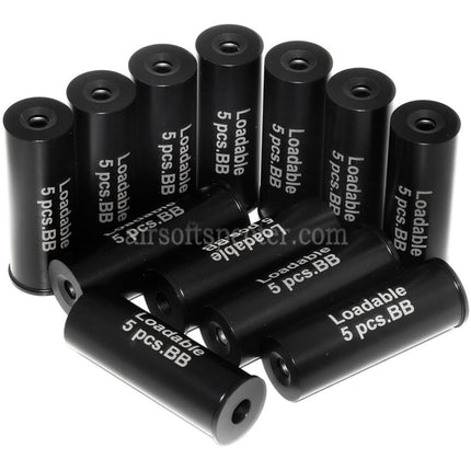APS 12pcs 5rd Cartridge Shotshell For APS Striker 12 CAM870 MK2 Shotgun Airsoft