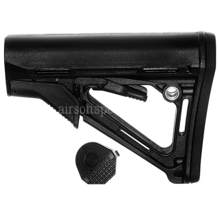 Crosse rétractable CYMA 177 mm de style CTR pour fusils M4 AEG Airsoft