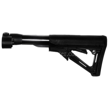 CYMA 6-Positions CTR Style Retractable Folding Stock For CYMA CM076 AK74 Series AEG Rifles Airsoft Black