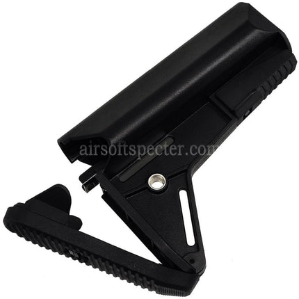CYMA Enhanced Polymer Crane Stock For CYMA AR47 M4 Series AEG Rifles Airsoft Black
