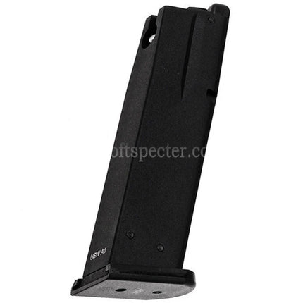 ASG 24rd Gas Magazine For ASG B&T USW A1 CZ-75 SP-01 Shadow 2 Series GBB Pistols Airsoft Black