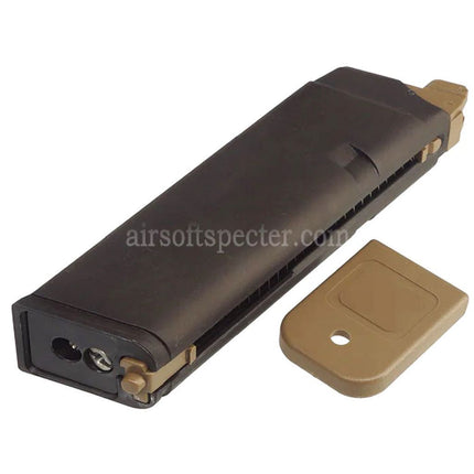 Guns Modify Upgraded 25rd Gas Magazine Suitable For G17 G18C G34 G35 G-Series GBB Pistols Airsoft
