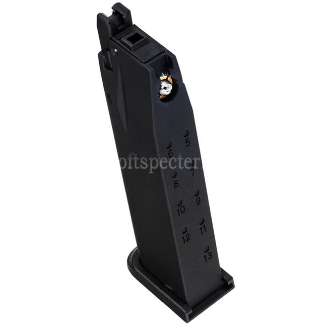 ICS 23rd Gas Magazine For ICS BLE-XMK Series GBB Pistols Airsoft Black