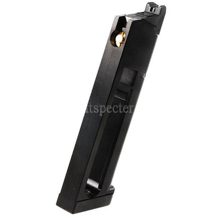 KJ Works 17rd Co2 Magazine (4.5mm BB) For KJ Works KP-07 MEU 1911 Series GBB Pistols Airsoft Black
