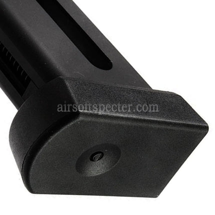 KJ Works 17rd Co2 Magazine (4.5mm BB) For KJ Works KP-09 CZ75 Series GBB Pistols Airsoft Black