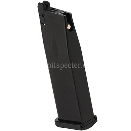 KJ WORKS 28rd Gas Magazine KP-05 KP-06 KP-08 KP-11 Suitable For Hi-Capa Series GBB Pistols Airsoft Black