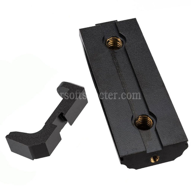 EMG Licensed SAI Heavy Weight Backstrap and Magazine Release for SAI BLU COMPACT GBB Pistols Airsoft