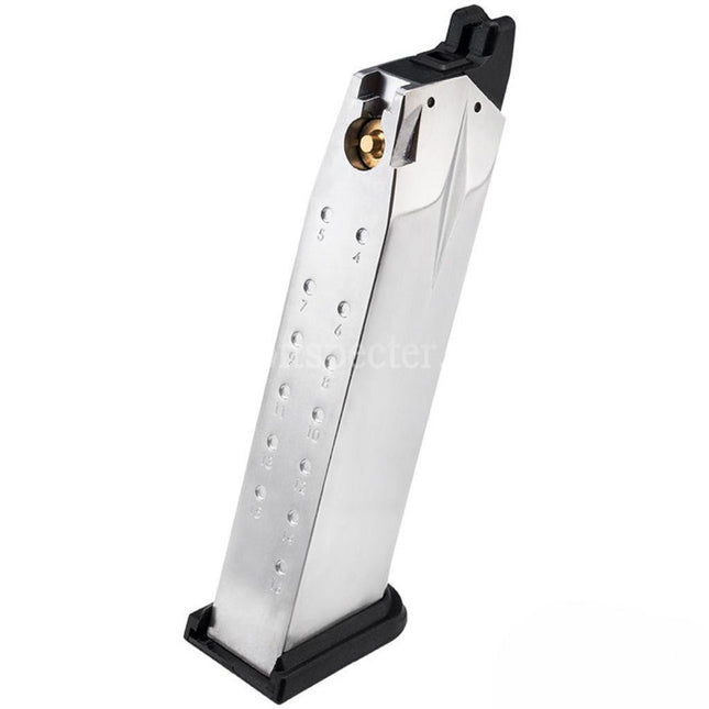 Air Venturi Springfield Armory 20rd .177 Cal Co2 Magazine Suitable For 4.5mm BBs XDM Series Airgun Silver