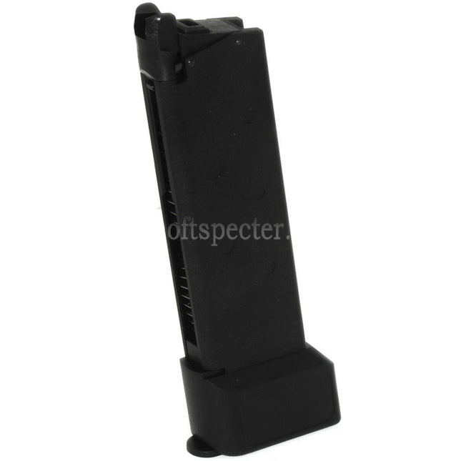 VFC 20rd Gas Magazine For VFC 1911 UC / Kimber Ultra Carry Series GBB Pistols Airsoft Black