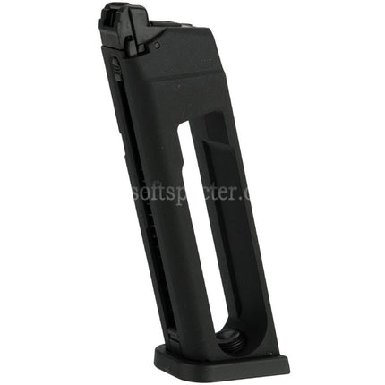 KJ WORKS 24rd Co2 Magazine Suitable For KP-13 KP-17 KP-18 G17 G18C G34 G35 Series GBB Pistols Airsoft Black