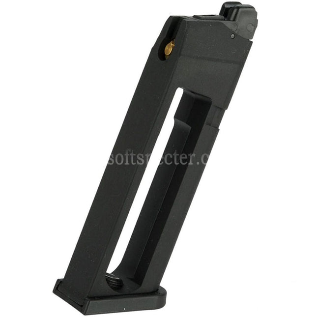 KJ WORKS 24rd Co2 Magazine Suitable For KP-13 KP-17 KP-18 G17 G18C G34 G35 Series GBB Pistols Airsoft Black
