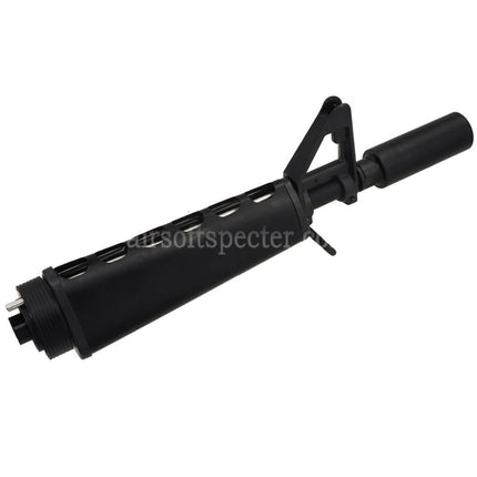 CYMA CGS CAR-15 607 Handguard with Barrel Front Kit Set Suitable For CGS AR M4 Tokyo Marui M4 Series MWS GBB Rifles Black