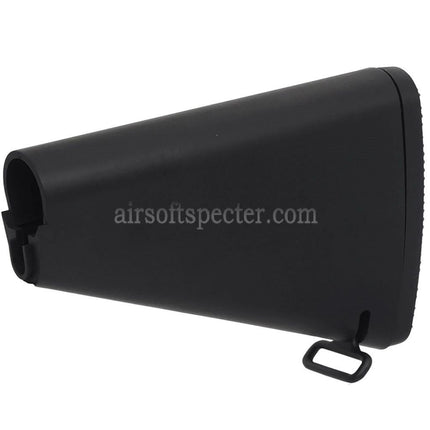 Golden Eagle Stubby Fixed Stock Suitable For M4 M16 Series AEG Rifles Airsoft Black