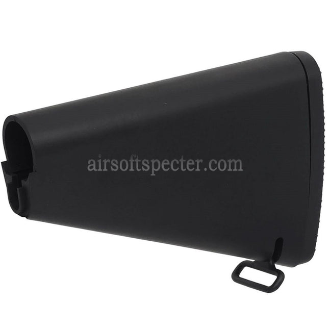 Golden Eagle Stubby Fixed Stock Suitable For M4 M16 Series AEG Rifles Airsoft Black