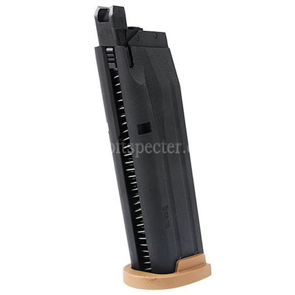 Chargeur à gaz VFC 25 billes pour pistolets GBB Airsoft SIG SAUER P320 M17 M18 Série Noir