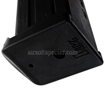 KWA 24rds Gas Magazine For Umarex KWA USP.45 Series GBB Pistols Airsoft Black