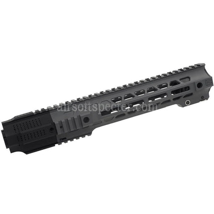 CYMA CGS SAI GRY 10.5 Inches M-LOK Handguard Rail System with Barrel Front Kit Set Suitable For CGS AR M4 SAI GRY Tokyo Marui MWS GBB Rifles