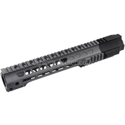 CYMA CGS SAI GRY 10.5 Inches M-LOK Handguard Rail System with Barrel Front Kit Set Suitable For CGS AR M4 SAI GRY Tokyo Marui MWS GBB Rifles