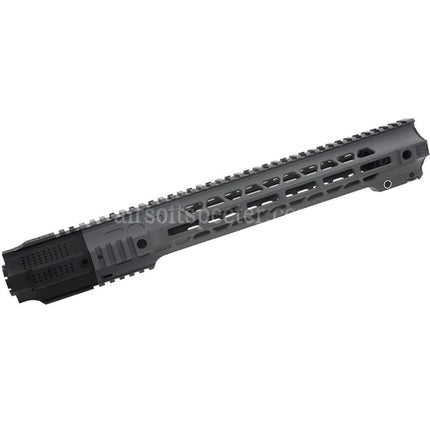 CYMA CGS SAI GRY 13.5 Inches M-LOK Handguard Rail System with Barrel Front Kit Set Suitable For CGS AR M4 SAI GRY Tokyo Marui MWS GBB Rifles