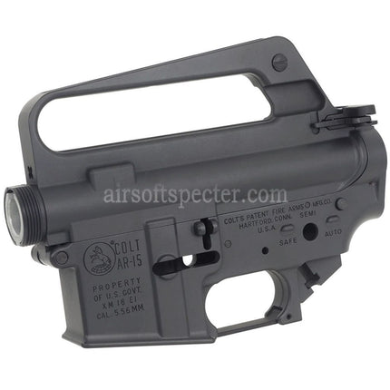 CYMA CGS COLT XM16E1 Metal Body Upper Lower Receiver Suitable For CYMA CGS AR M4 Tokyo Marui M4 Series MWS GBB Rifles Airsoft Dark Grey