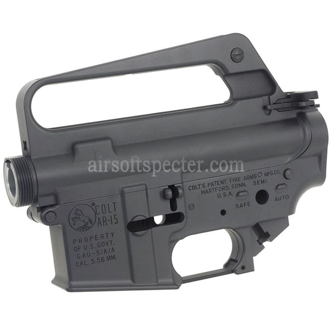 CYMA CGS COLT GAU-5AA Metal Body Upper Lower Receiver Suitable For CYMA CGS AR M4 Tokyo Marui M4 Series MWS GBB Rifles Airsoft Dark Grey