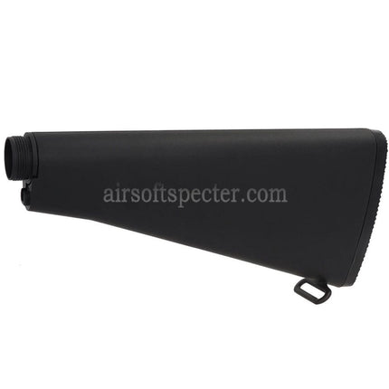 CYMA CGS M16A2 Style Fixed Stock Suitable For CYMA CGS Tokyo Marui M4 Series MWS GBB Rifles Airsoft Black