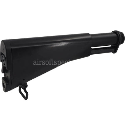 CYMA CGS CAR-15 R607 Style Collapsible Stock Suitable For CYMA CGS Tokyo Marui M4 Series MWS GBB Rifles Airsoft Black
