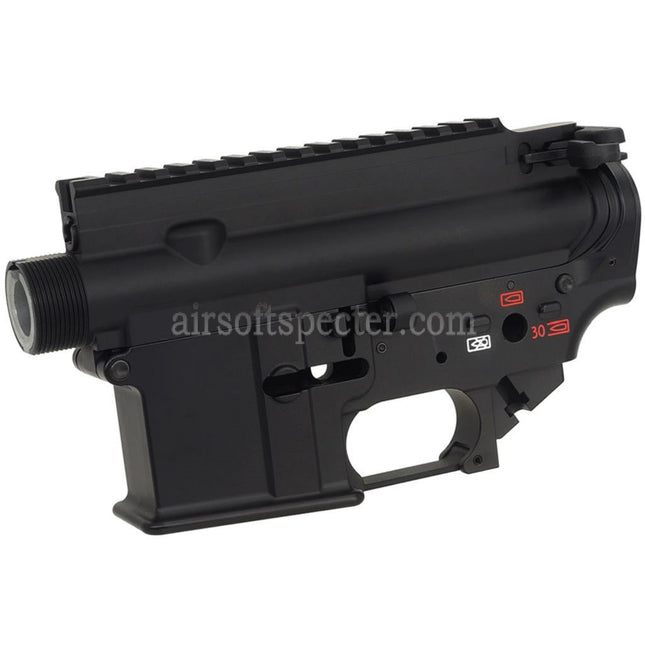CYMA CGS Metal Body Upper Lower Receiver Suitable For CYMA CGS HK416C Tokyo Marui M4 Series MWS GBB Rifles Airsoft Black