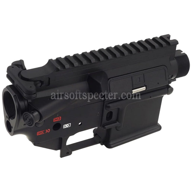 CYMA CGS 416C Style Metal Body Upper Lower Receiver Suitable For CYMA CGS HK416D Tokyo Marui M4 Series MWS GBB Rifles Airsoft Black