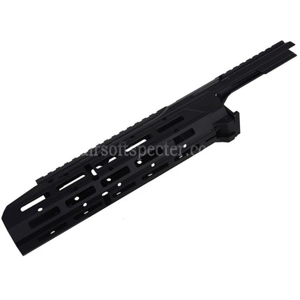 5KU Chassis SAG Style MK3 Monolithic M-Lok Handguard Rail System Railed Dust Cover Set For Tokyo Marui AKM GBB Series Rifles Airsoft Black