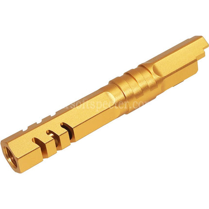 5KU 4.3 Inches CNC Aluminum Hexagon Outer Barrel +11mm CW Clockwise Threaded Suitable For Armorer Works WE (WE-TECH) Tokyo Marui Hi-Capa 4.3 Series GBB Pistols Airsoft